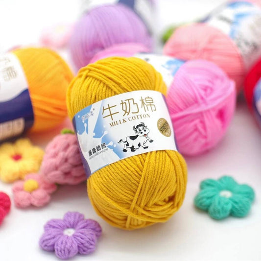 5-ply Milk Cotton Yarn