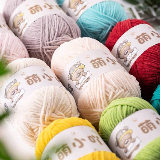 雪妃尔小吖 Xue Fei Er Baby Chenille Yarn