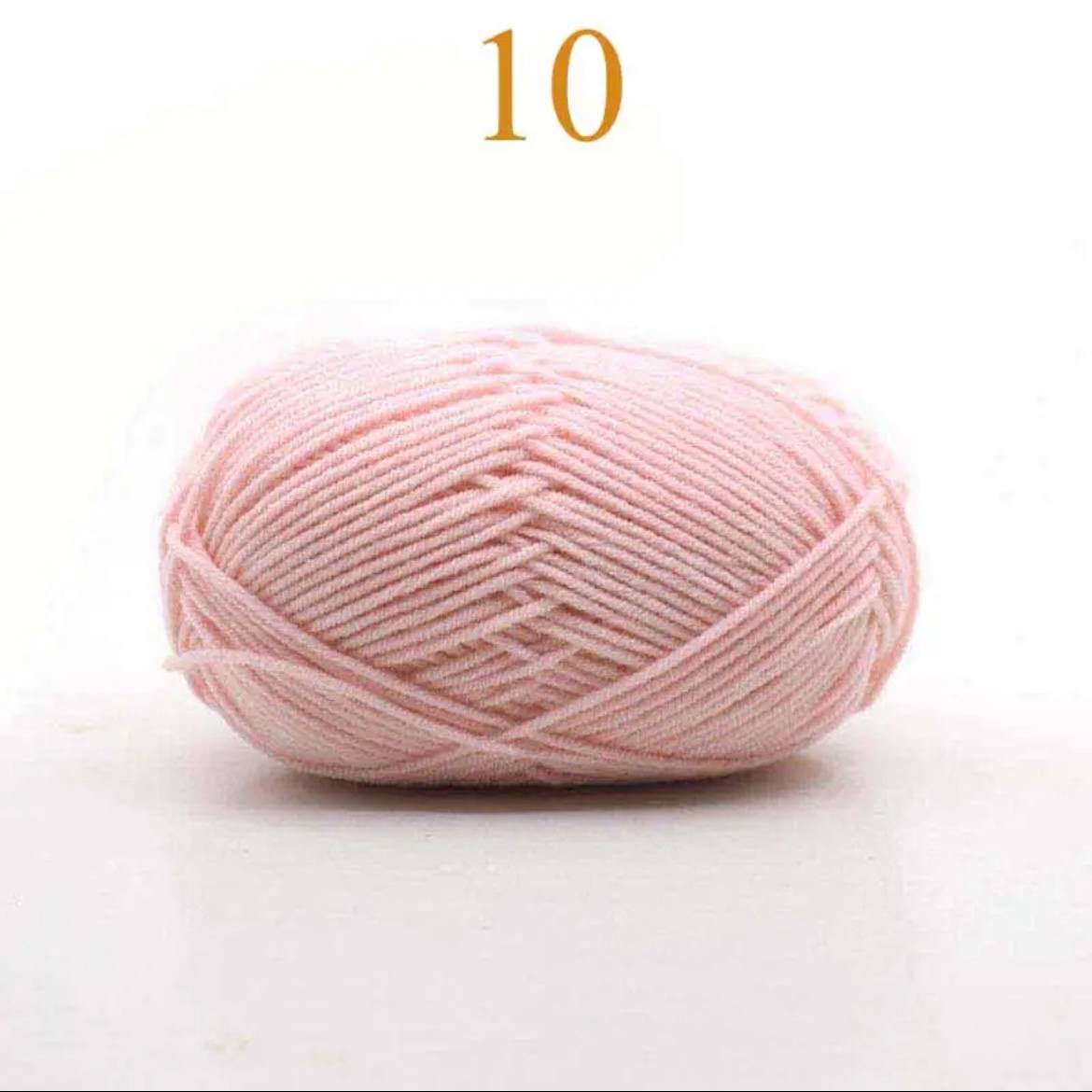 4-ply Milk Cotton Yarn