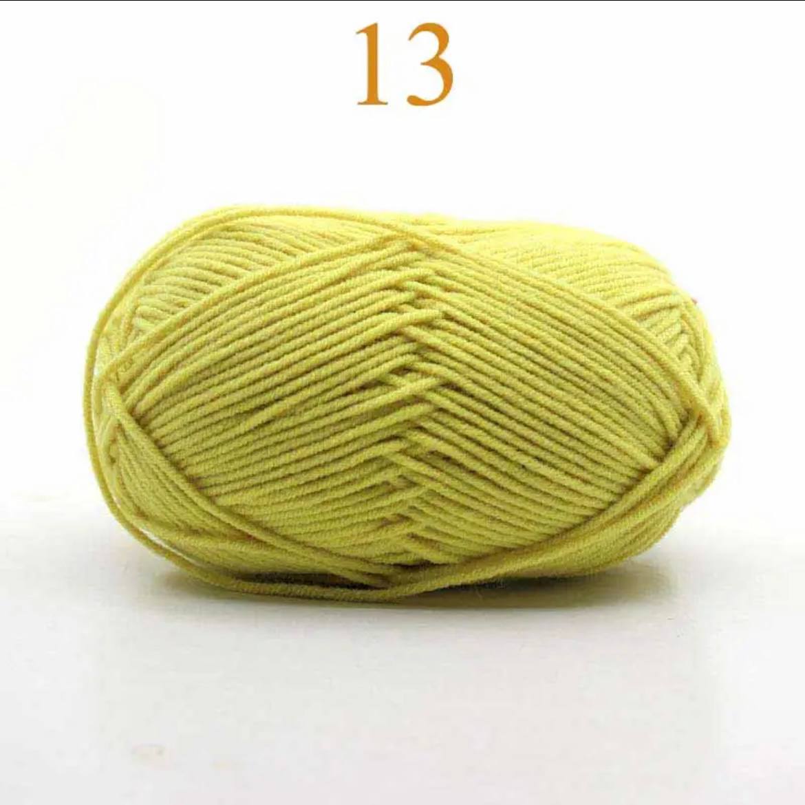 4-ply Milk Cotton Yarn