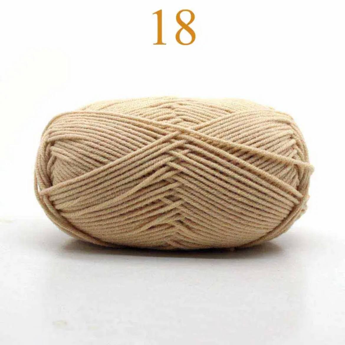 4-ply Milk Cotton Yarn