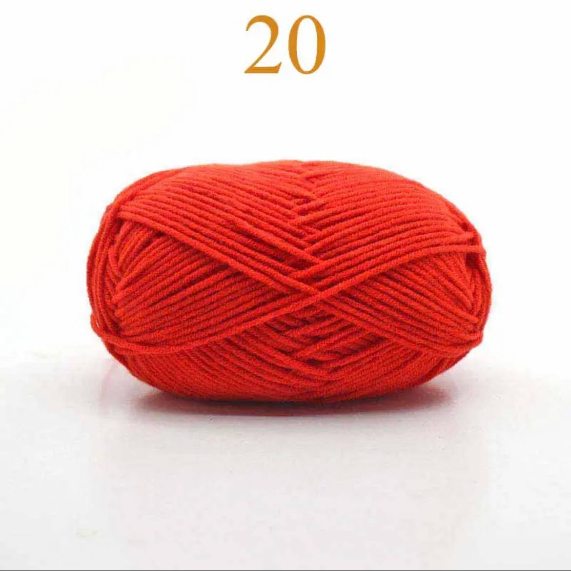 4-ply Milk Cotton Yarn