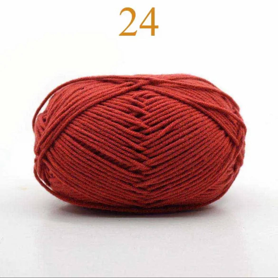 4-ply Milk Cotton Yarn