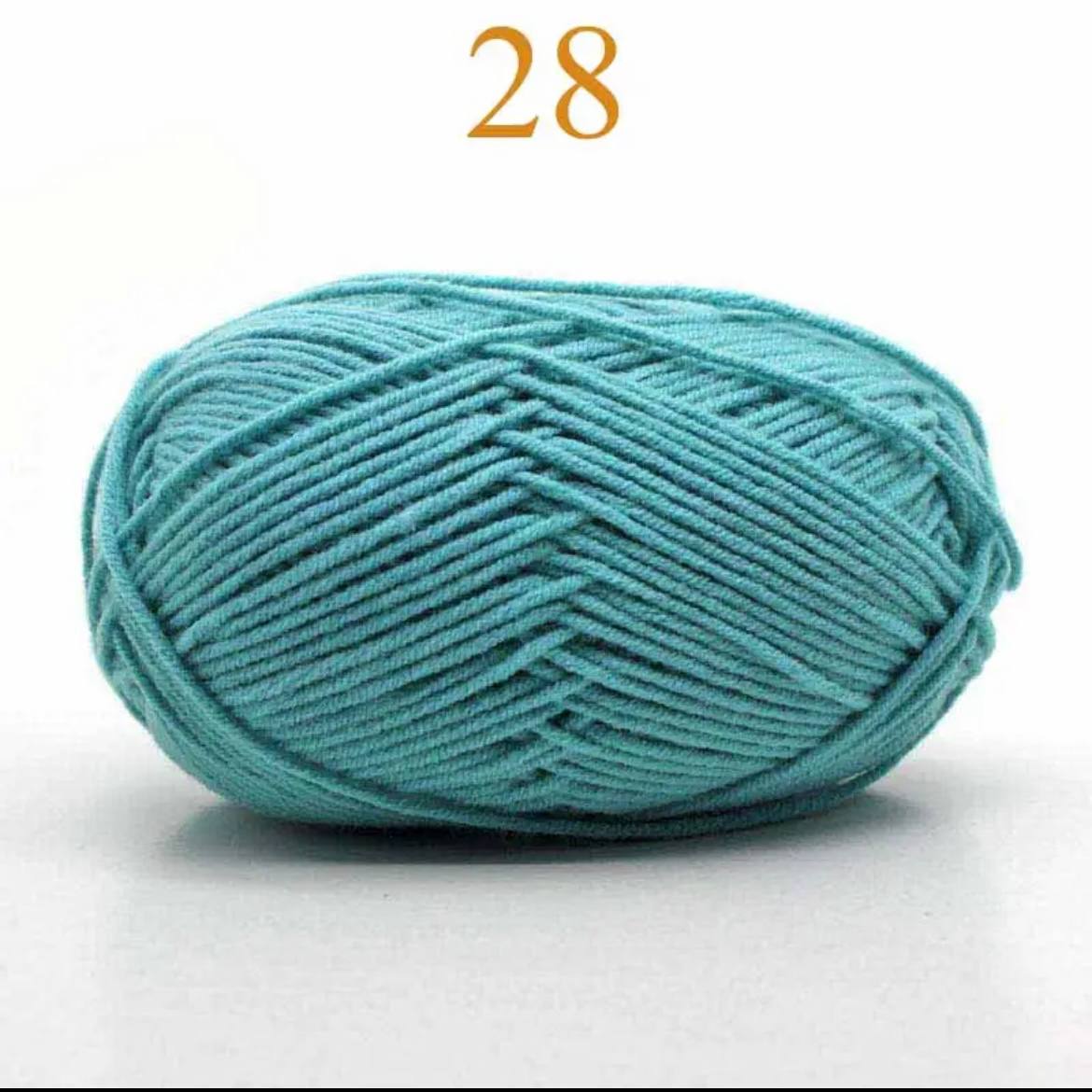 4-ply Milk Cotton Yarn