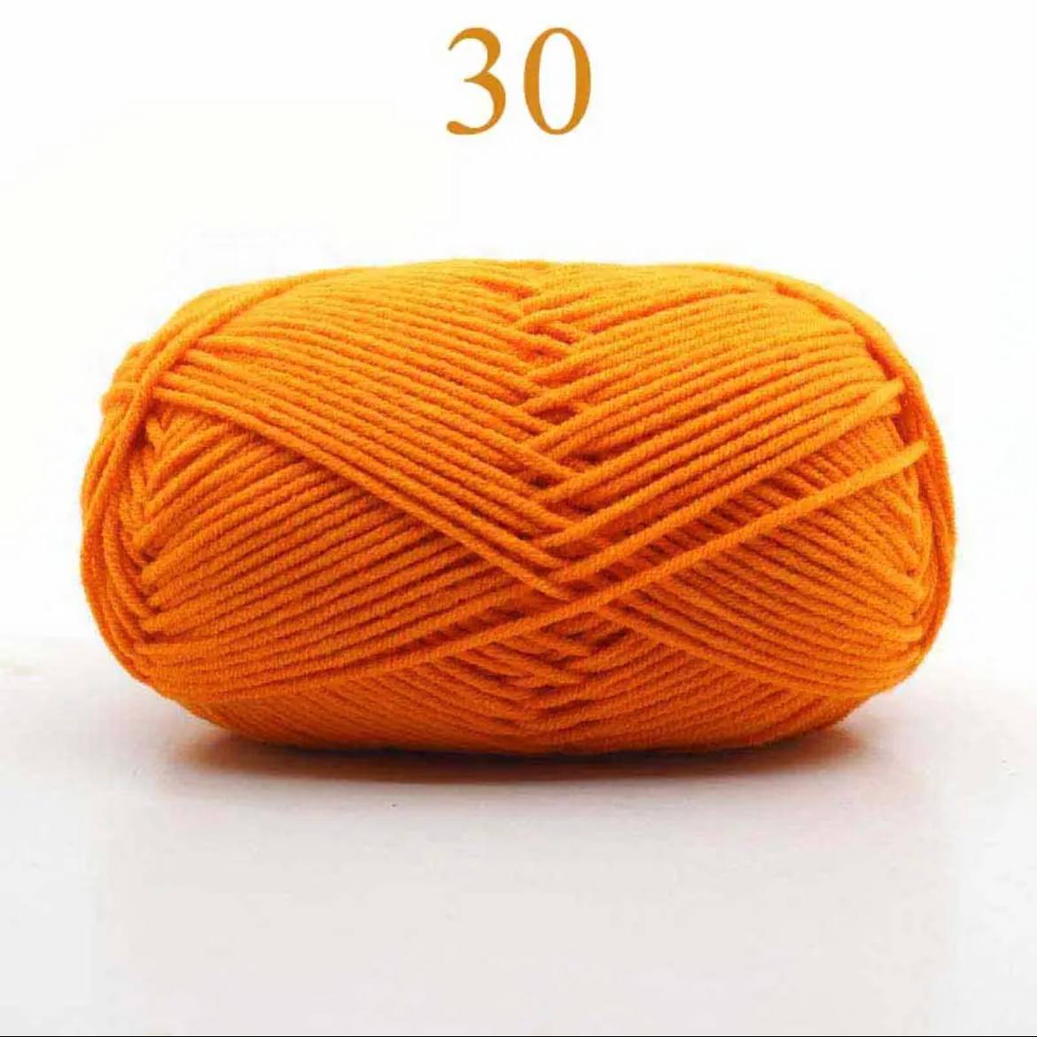 4-ply Milk Cotton Yarn