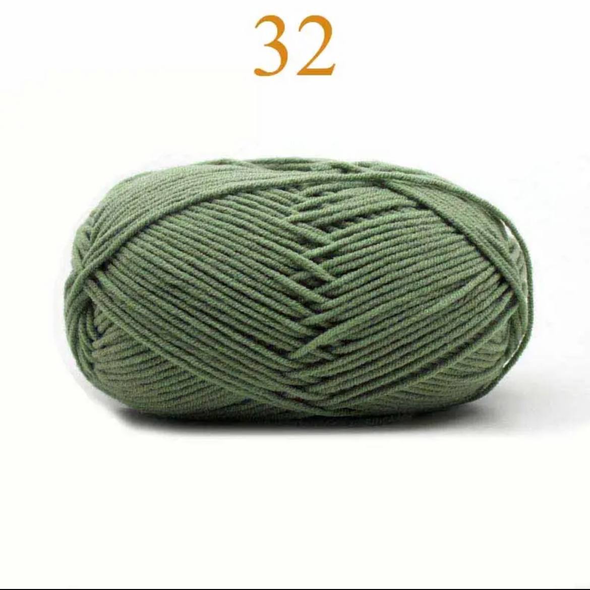4-ply Milk Cotton Yarn