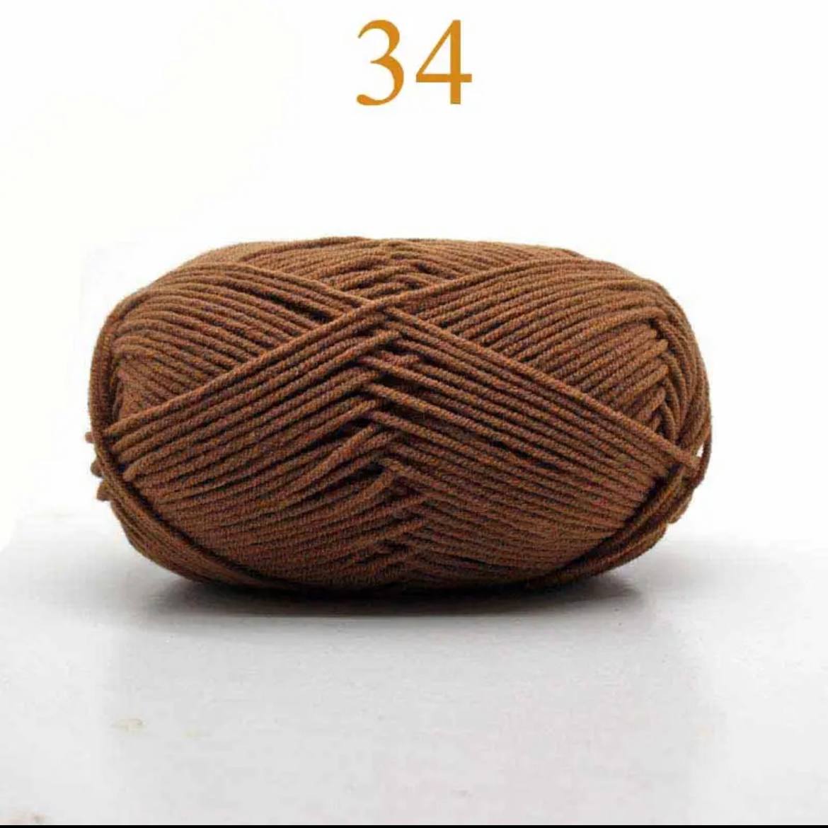 4-ply Milk Cotton Yarn