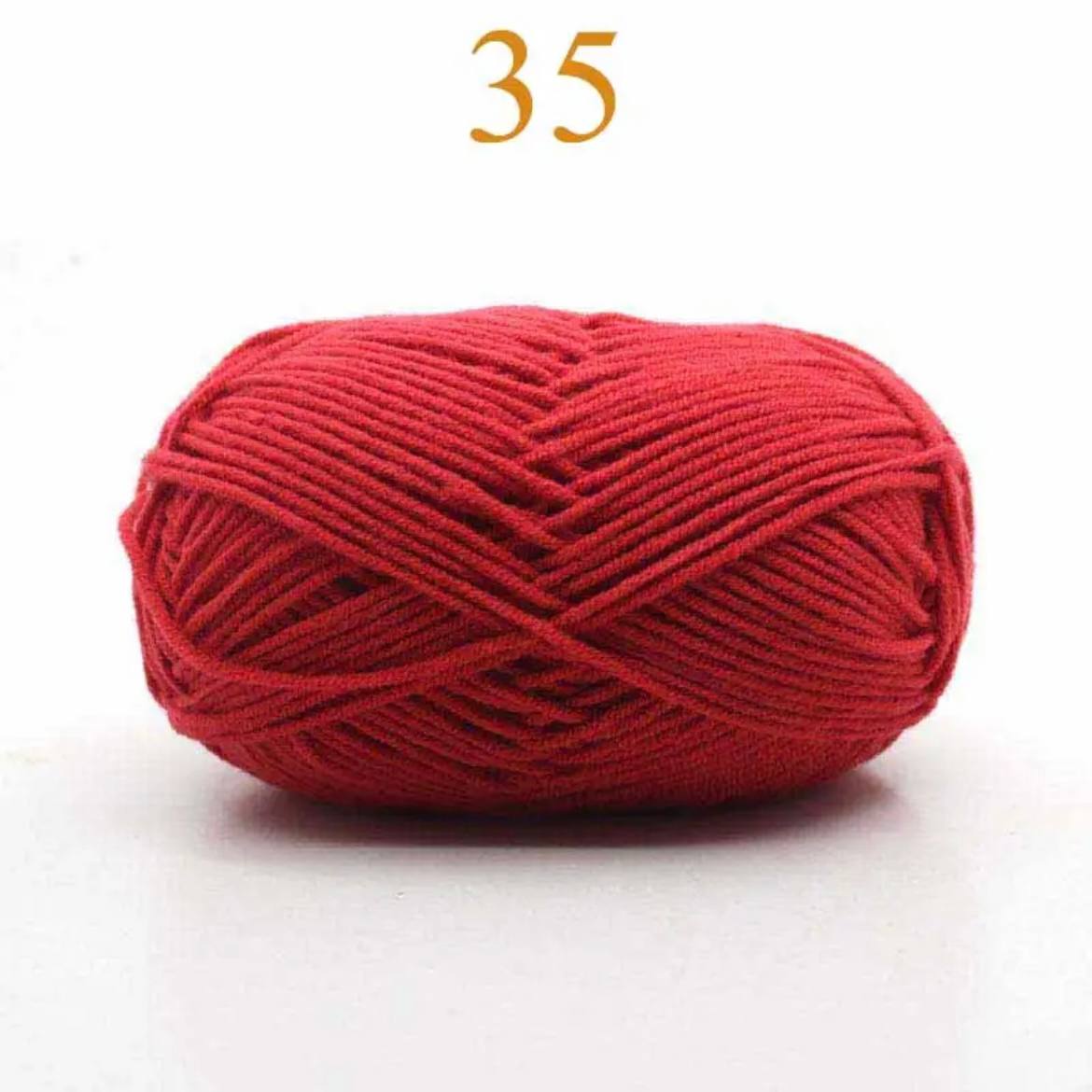 4-ply Milk Cotton Yarn