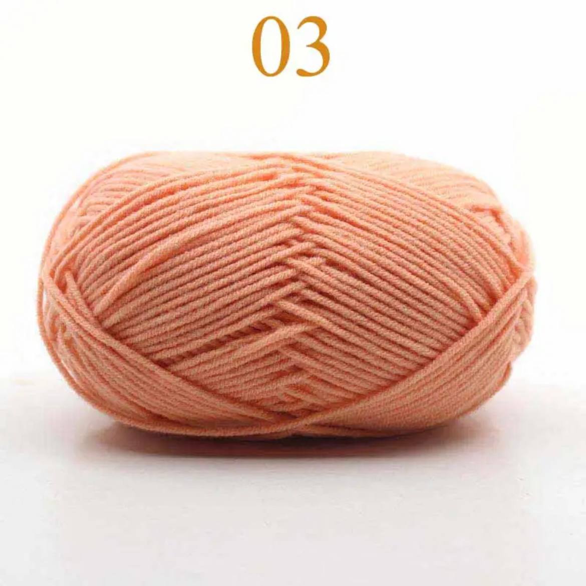 4-ply Milk Cotton Yarn