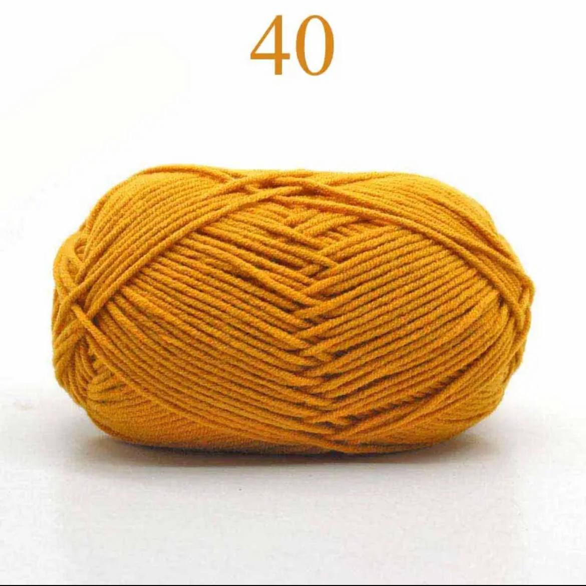 4-ply Milk Cotton Yarn
