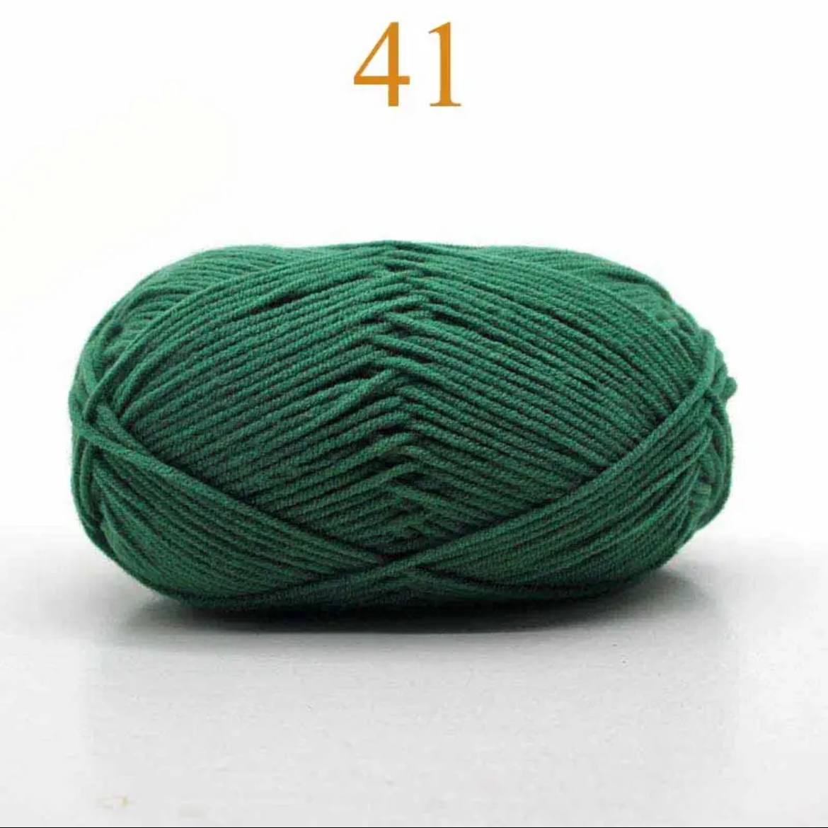4-ply Milk Cotton Yarn