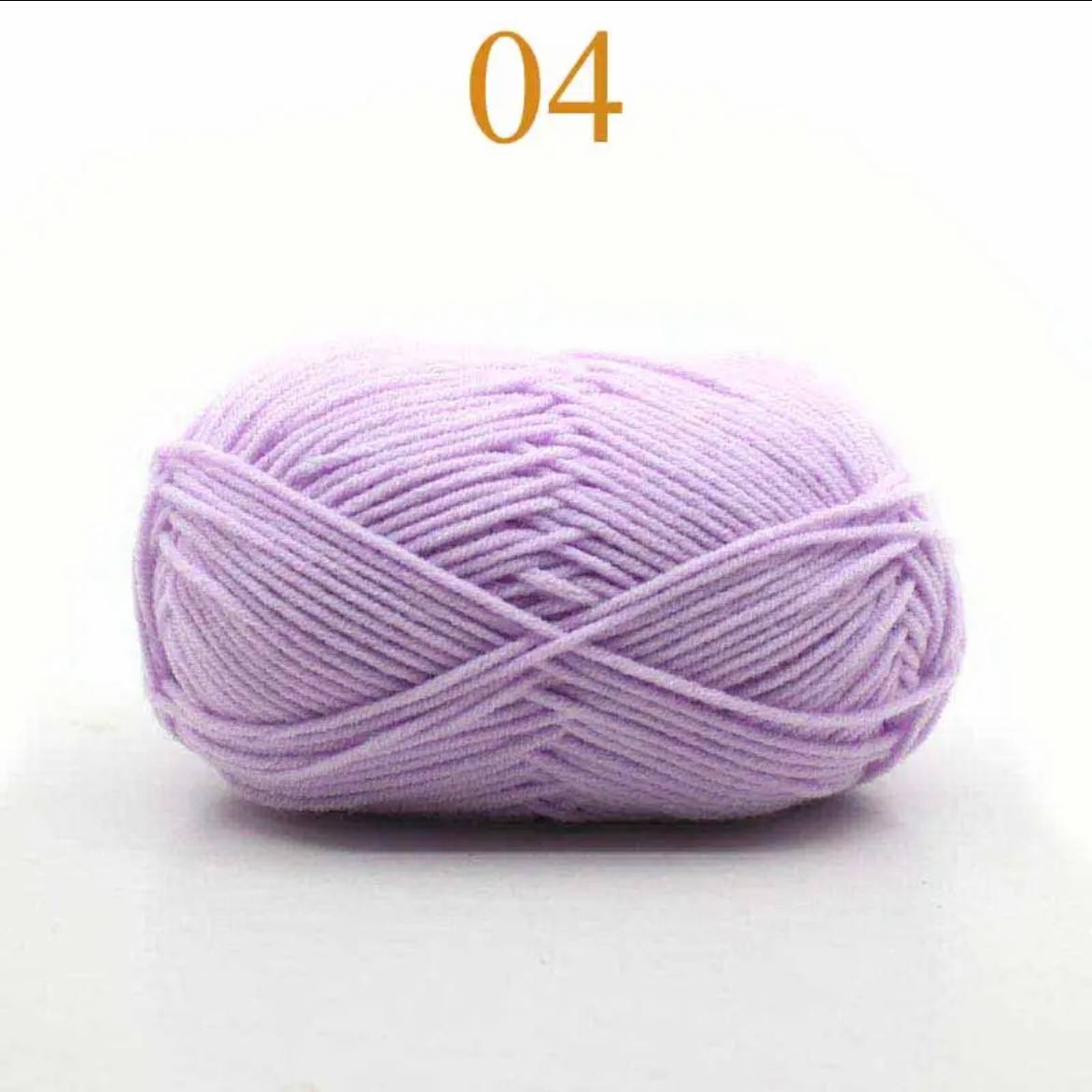 4-ply Milk Cotton Yarn