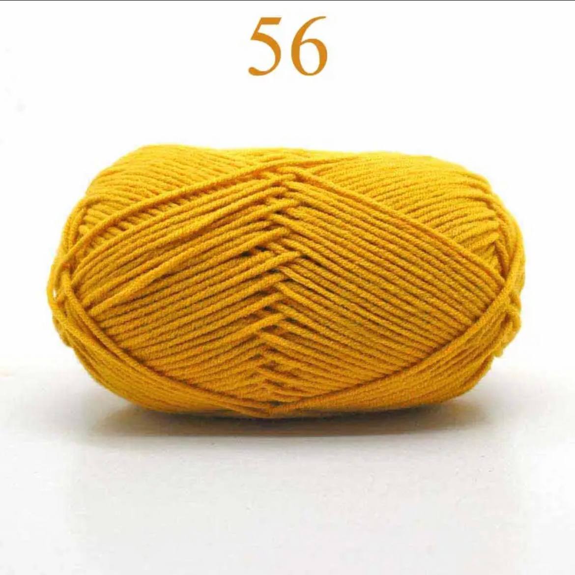 4-ply Milk Cotton Yarn