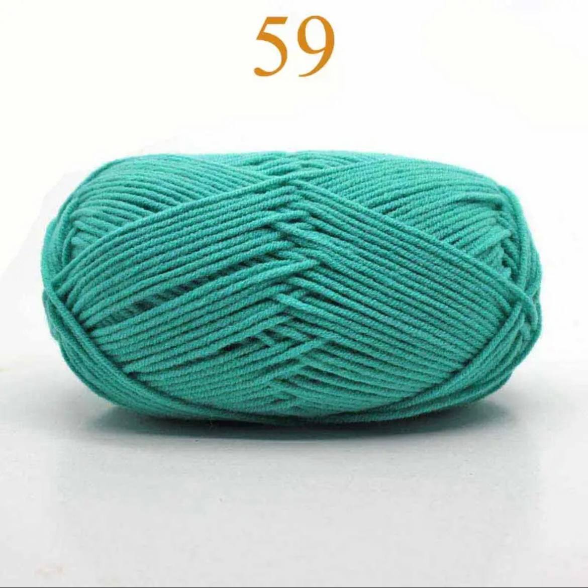 4-ply Milk Cotton Yarn