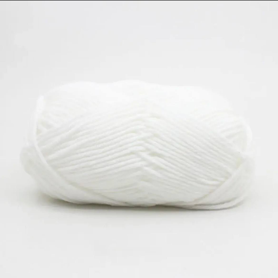 4-ply Milk Cotton Yarn