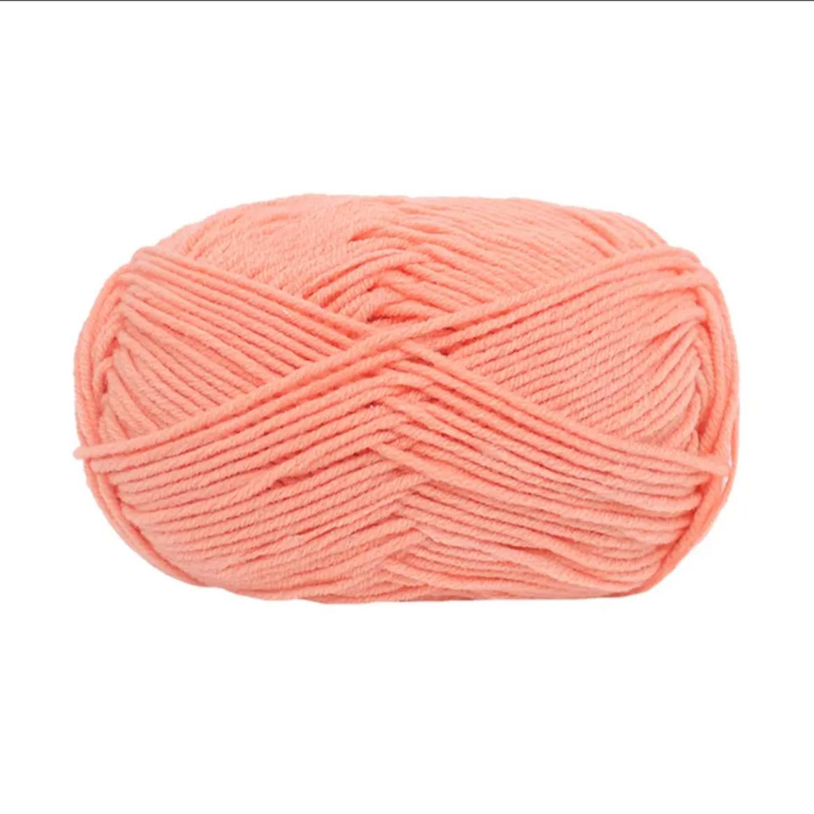 4-ply Milk Cotton Yarn
