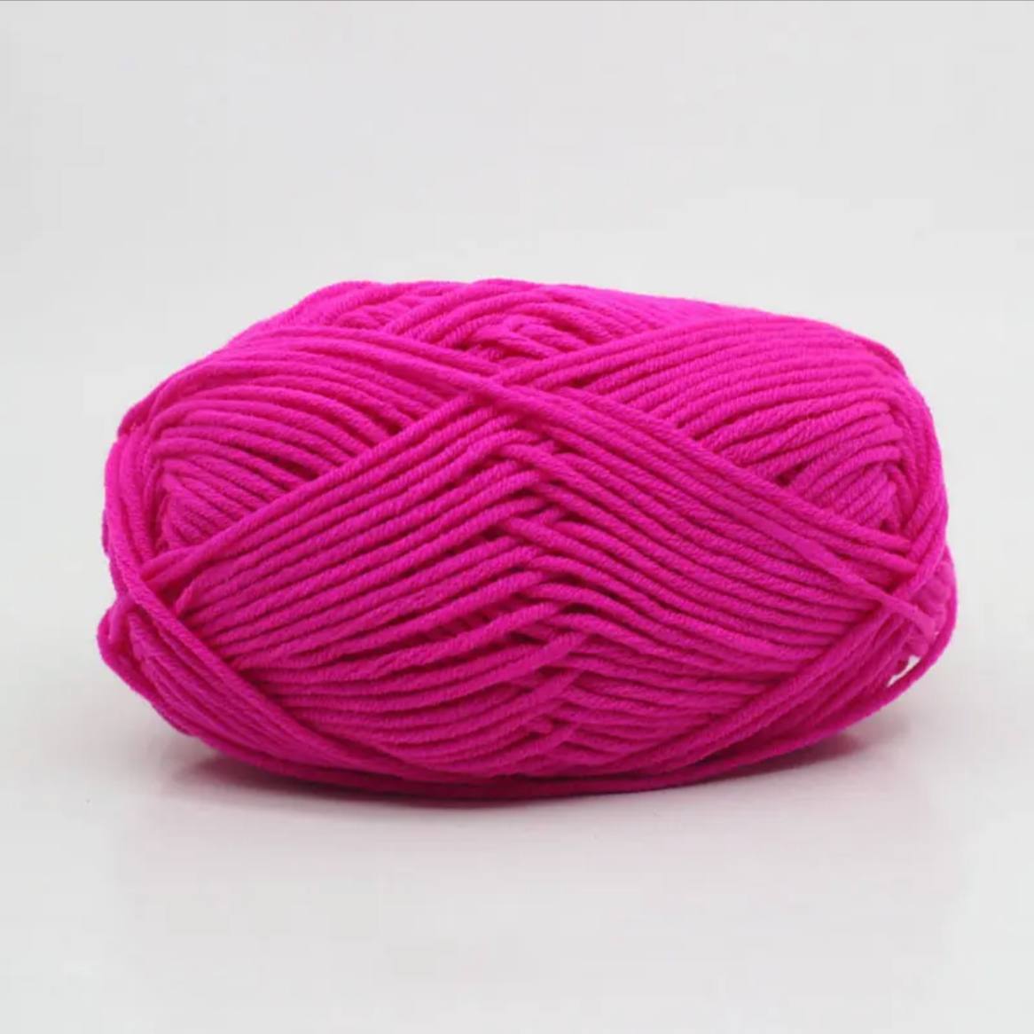 4-ply Milk Cotton Yarn