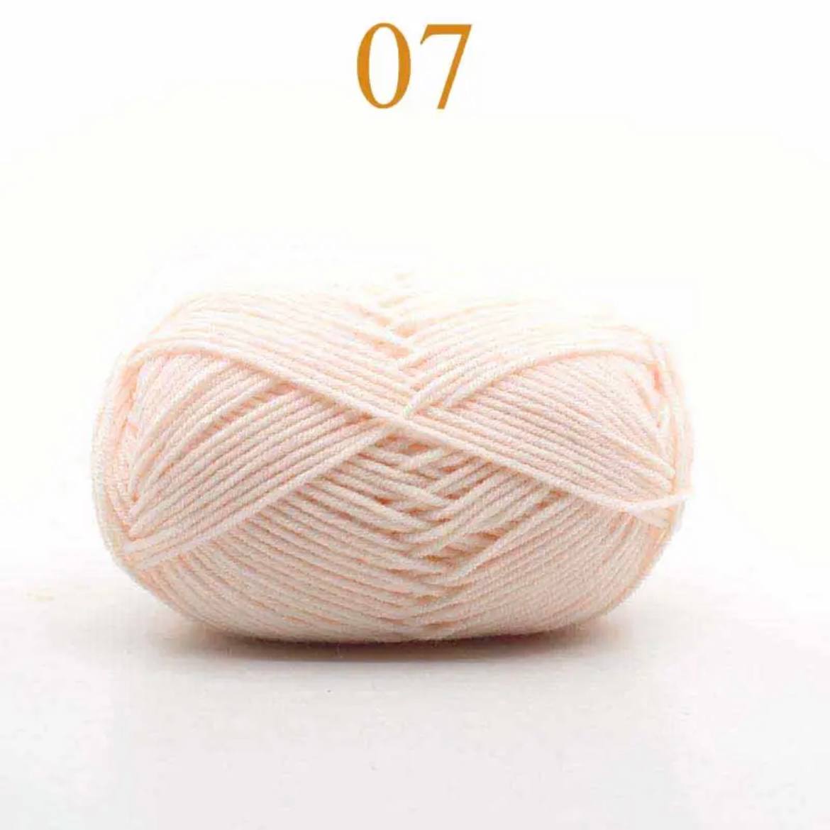 4-ply Milk Cotton Yarn