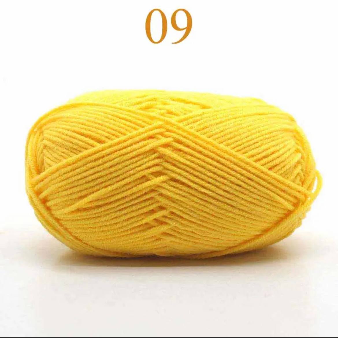 4-ply Milk Cotton Yarn